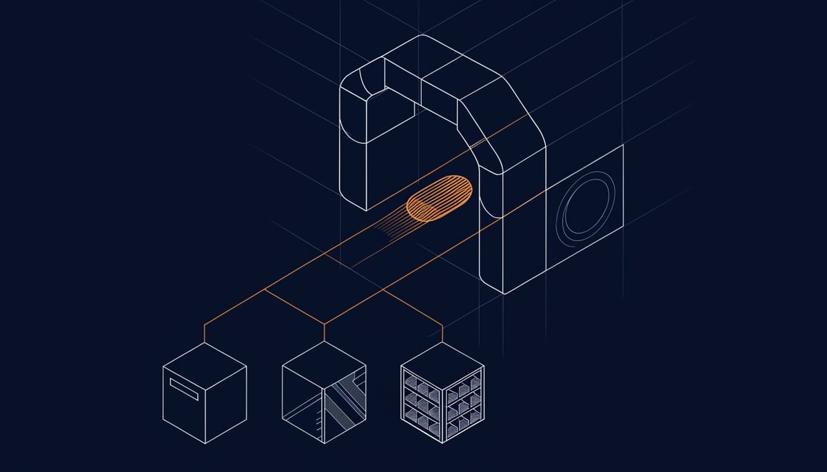 Isometric blueprint of Microsoft OAuth consent phishing: valid gateway issues amber access token to attacker apps