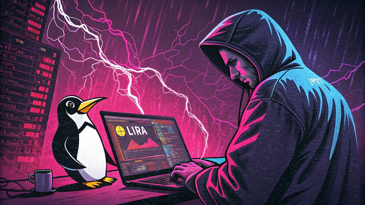Conceptual image illustrating cybersecurity threats from cookie-controlled PHP webshells in Linux hosting environments.
