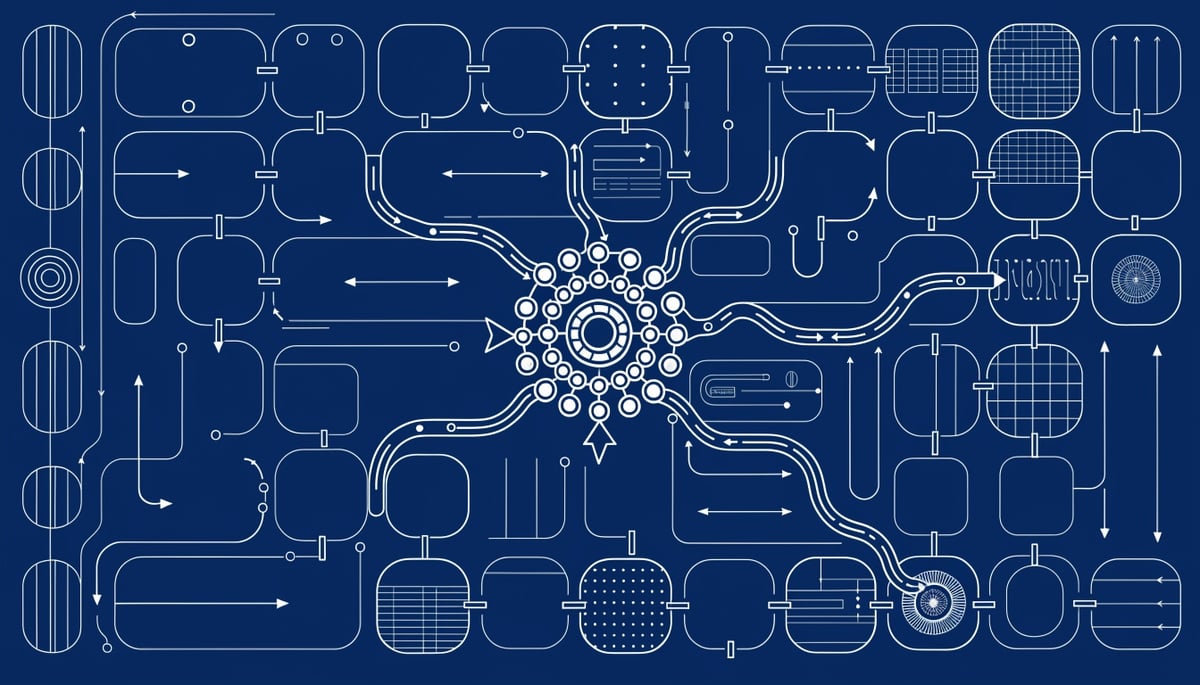 Conceptual image illustrating cybersecurity threats, aged-domain tactics, and data protection strategies in digital security.