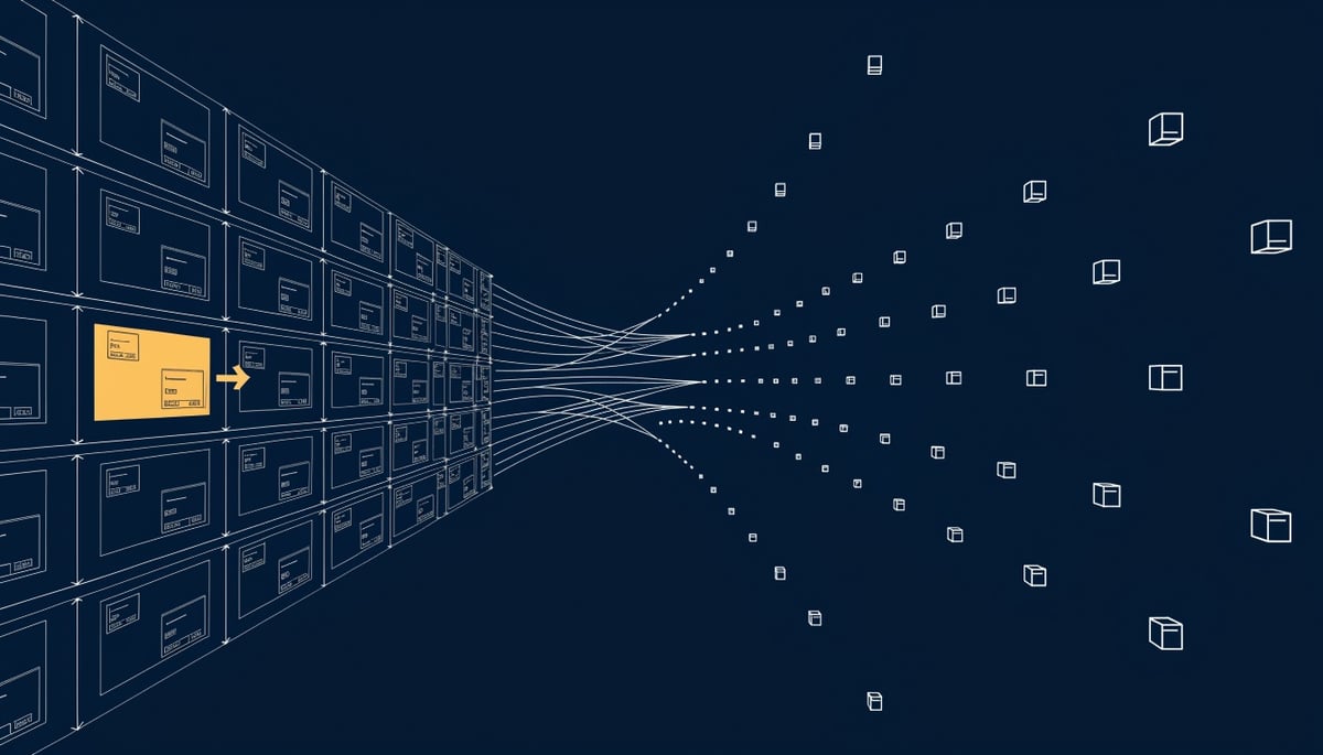 Blueprint diagram of YAM Store phishing-as-a-service kit marketplace distributing malicious messages at scale