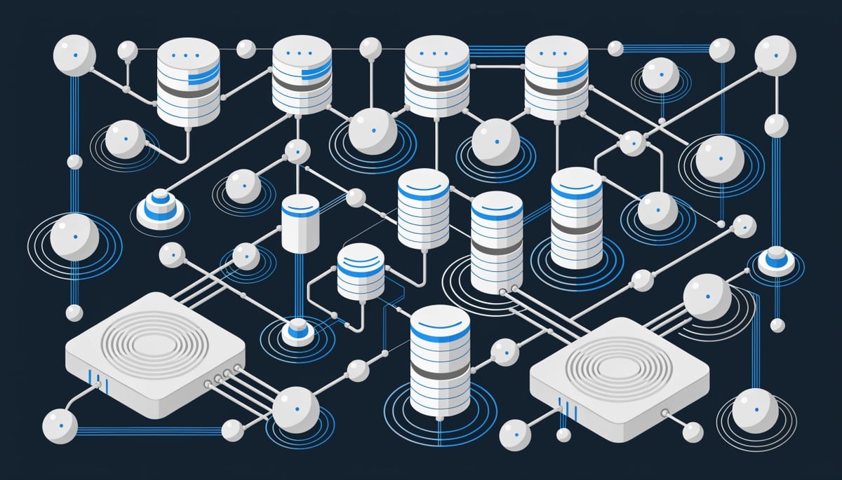 Conceptual image illustrating cybersecurity monitoring of threat vectors like Certutil and PowerShell for data protection.