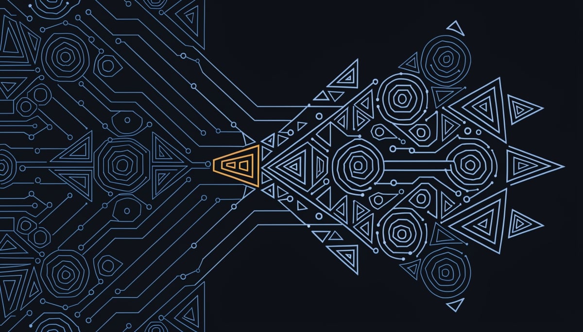 Cybersecurity concept illustrating threat vectors from fake call history apps endangering data protection for millions.