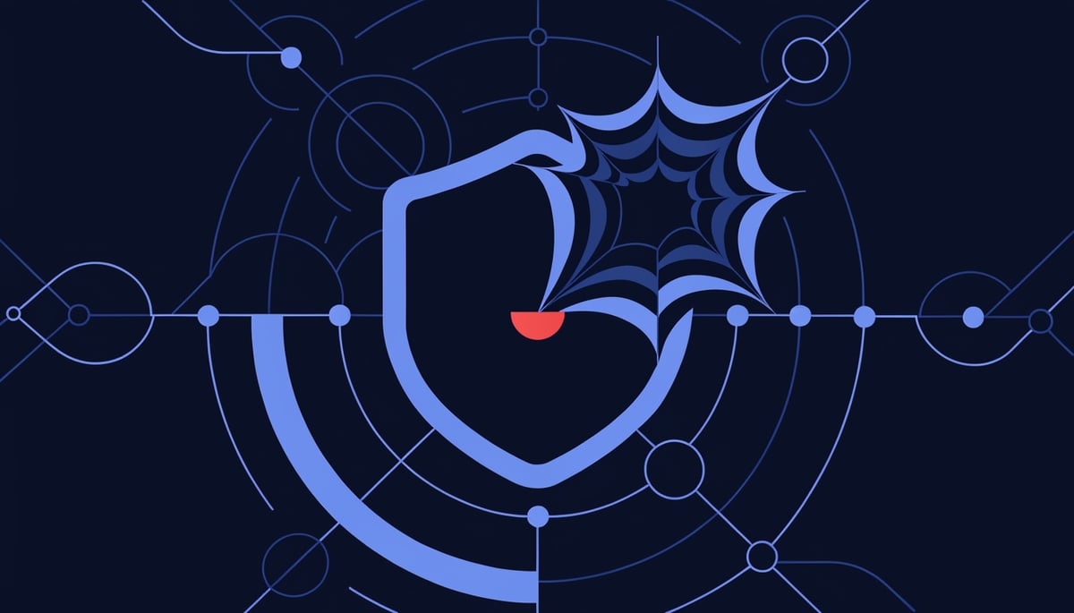 Conceptual image illustrating cybersecurity threat vectors, focusing on Outlook junk folder link preview bypass risks.