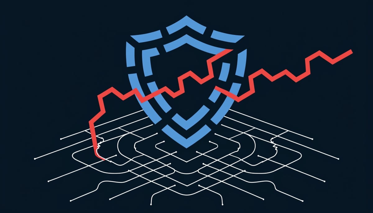 Conceptual image showcasing CIS SecureSuite for streamlined cybersecurity and data protection across regulated industries.
