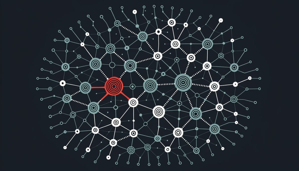 Cybersecurity image illustrating the takedown of SocGholish disrupting threat vectors in digital security and data protection.
