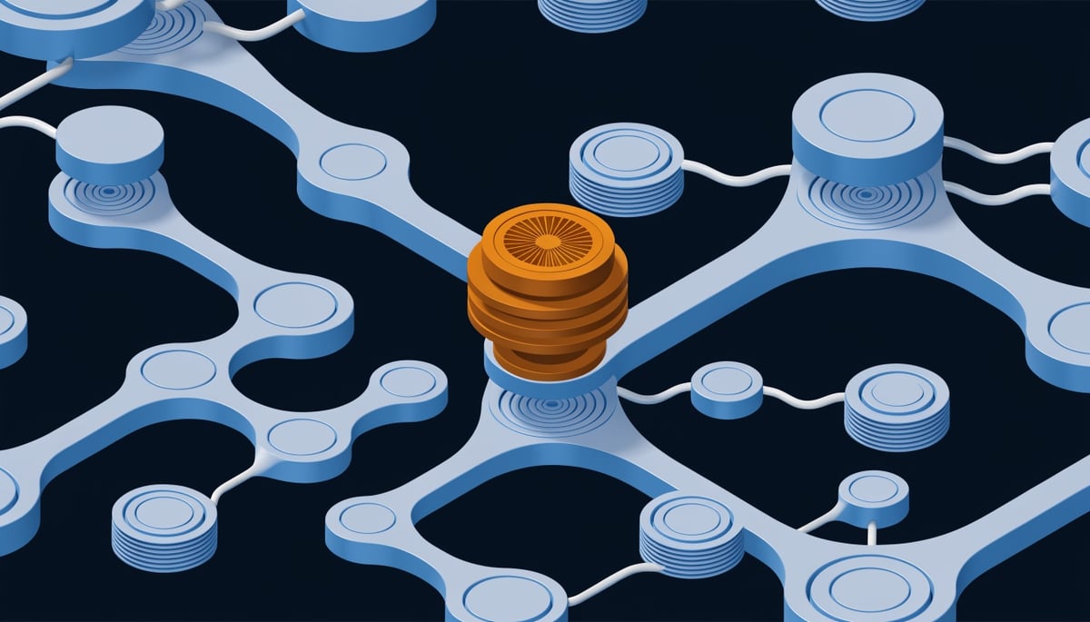 Conceptual image of cybersecurity threats, showcasing PCPJack malware targeting cloud data protection and digital security.
