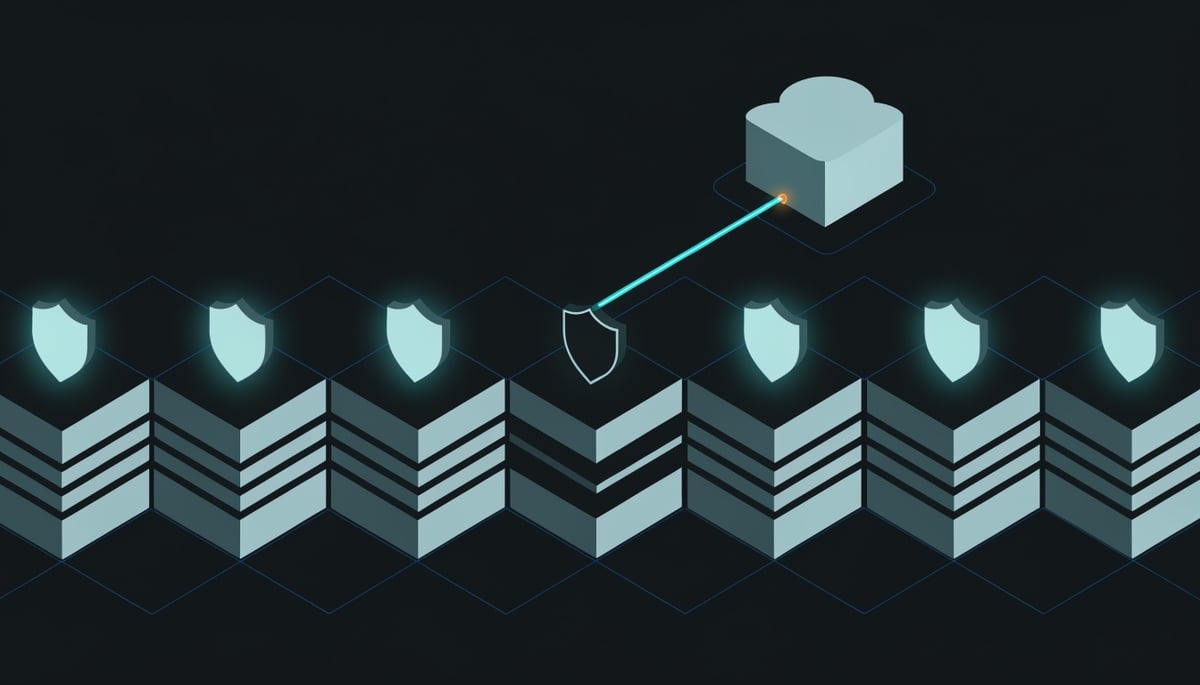 Akira ransomware Safe Mode boot disables EDR on a Windows endpoint, isometric network diagram