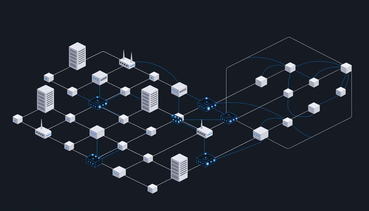 Conceptual image illustrating cybersecurity measures against credential-based attacks in professional service firms.