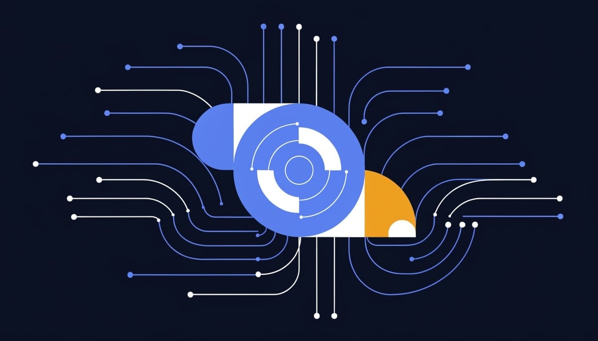 Conceptual image illustrating cybersecurity threats from malicious npm packages targeting digital security and data protection.