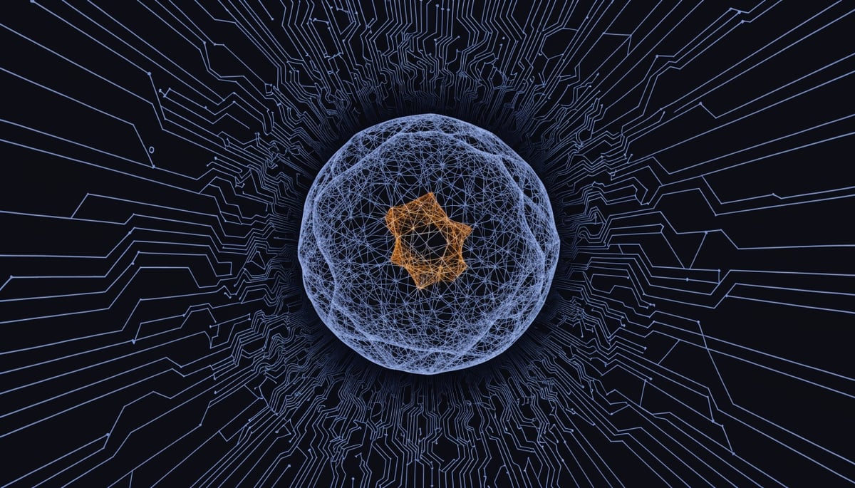 Conceptual cybersecurity image illustrating threat vectors bypassing NTLM for enhanced data protection and digital security.