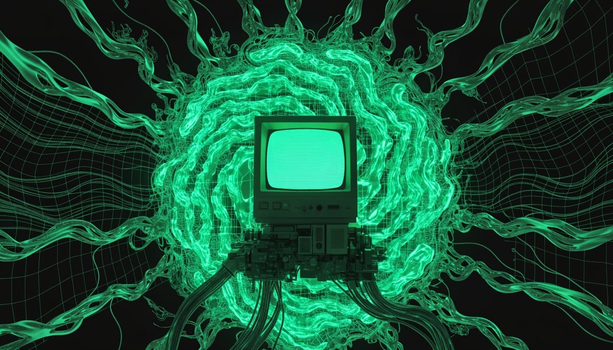 Conceptual image illustrating cybersecurity threats, data protection, and ongoing cyberattacks despite ceasefires.