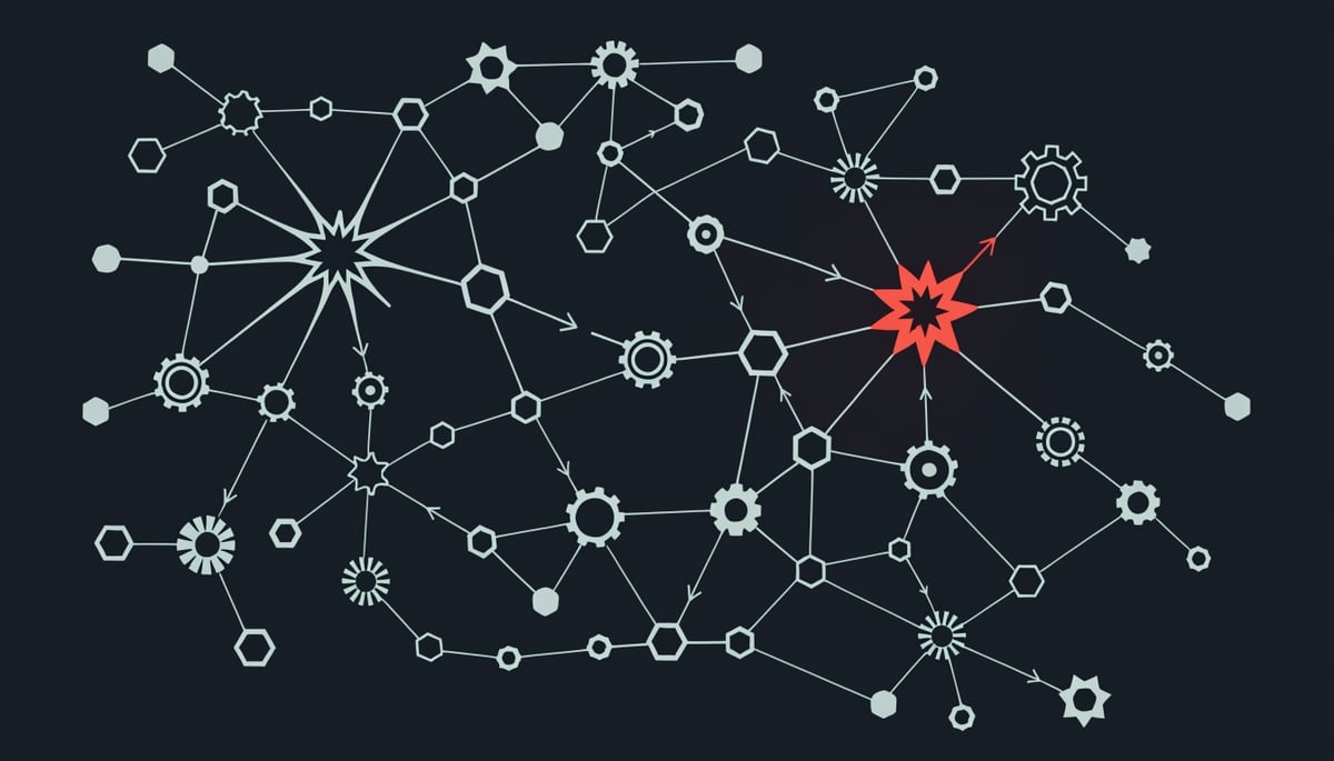 Cybersecurity image illustrating threat vectors of EvilTokens phishing campaign bypassing MFA for Microsoft 365 users.