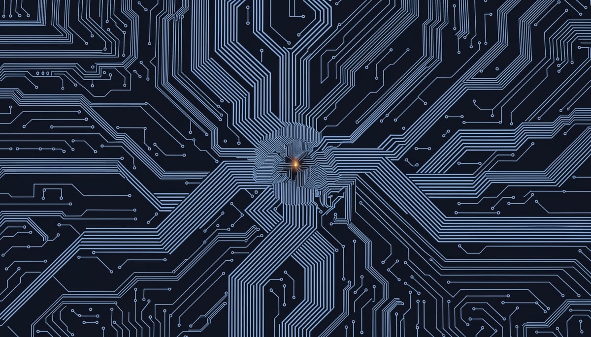 Conceptual image illustrating cybersecurity threats from malicious pgserve and automagik tools in npm registry.
