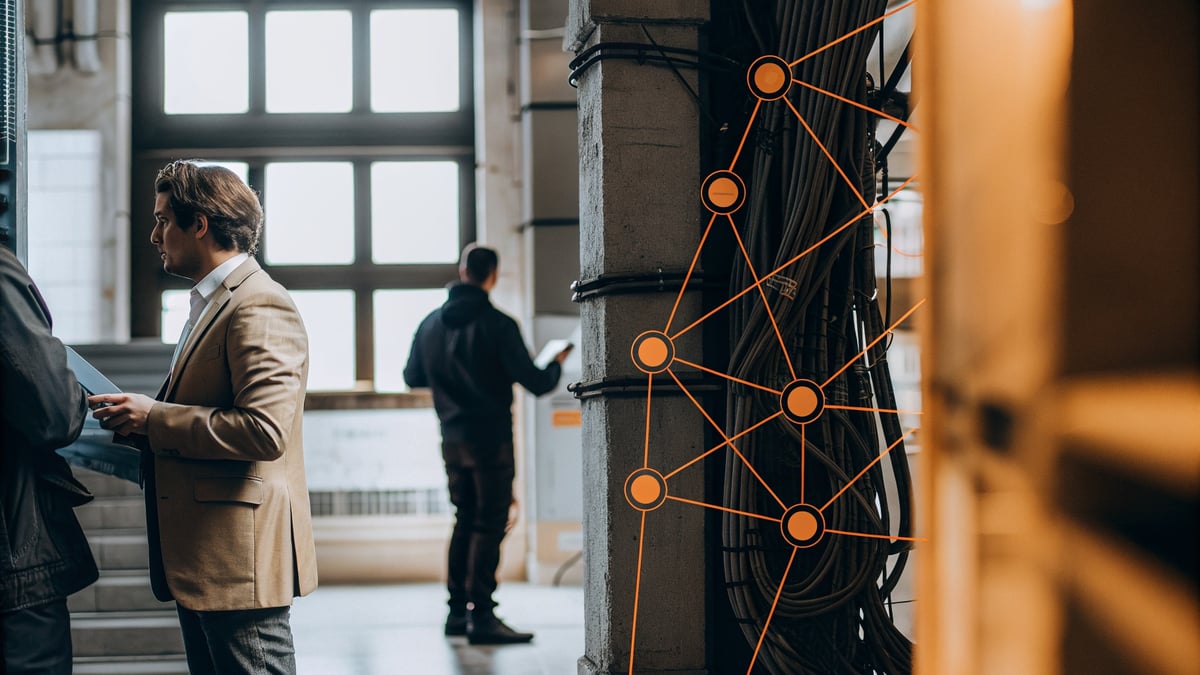 Conceptual image illustrating phishing actors exploiting routing misconfigurations for domain spoofing in cybersecurity.