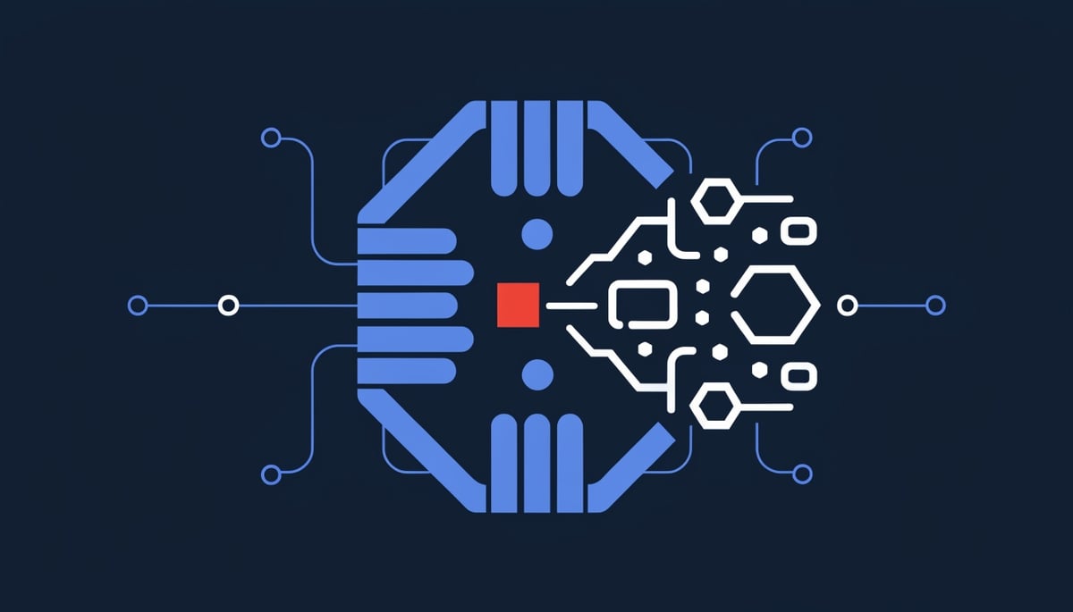 Conceptual image illustrating cybersecurity gaps in Microsoft 365, highlighting data protection for finance and healthcare sectors.