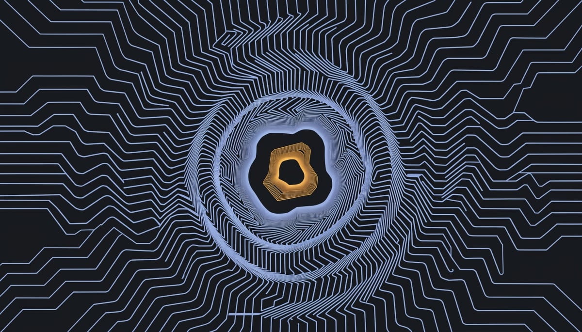 Conceptual image illustrating cybersecurity threats from hackers using Google Ads and Claude.ai to spread Beagle Mac malware.