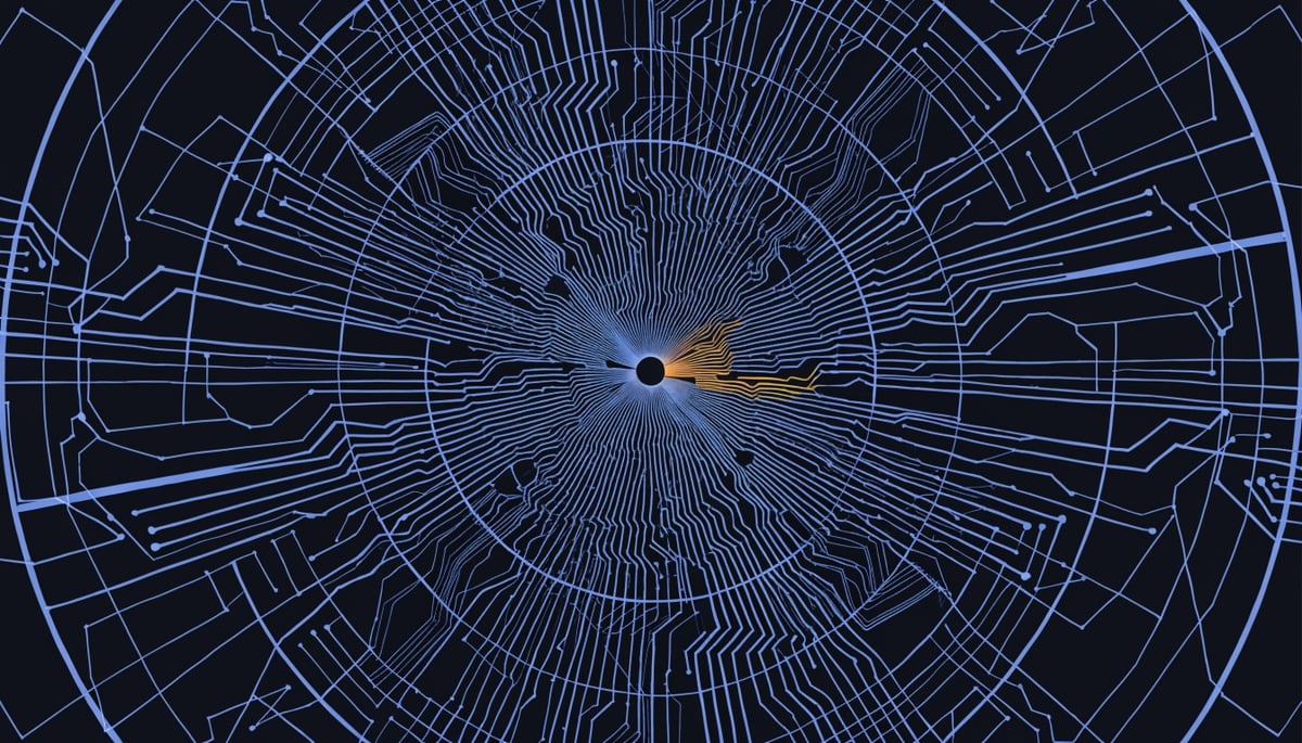 Conceptual image illustrating cybersecurity threats from Chinese botnets executing SSH brute force attacks on honeypots.