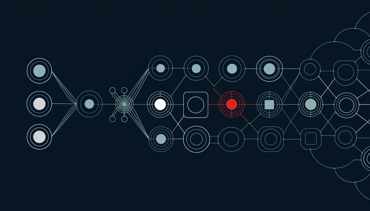Conceptual image illustrating cybersecurity threats from ConsentFix v3 attacks on Azure, highlighting data protection and OAuth abuse.