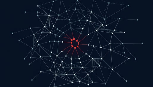 Conceptual image illustrating cybersecurity risks from Captive Portal Detection Bypasses in professional firms.