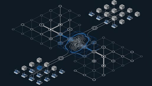 Conceptual image illustrating Fastjson 1.x RCE vulnerability exploitation in active cyber attacks without available patch, emphasizing data protection and digital security.