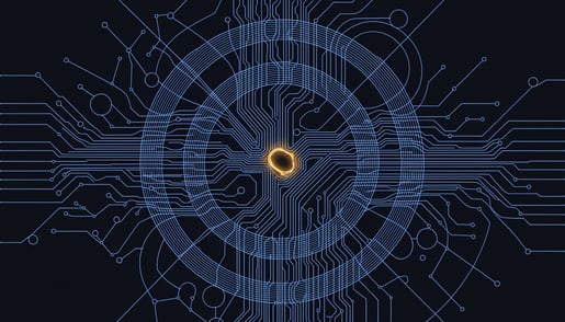 Cybersecurity concept illustrating threat vectors in Azure data protection and vulnerabilities in self-service password resets.