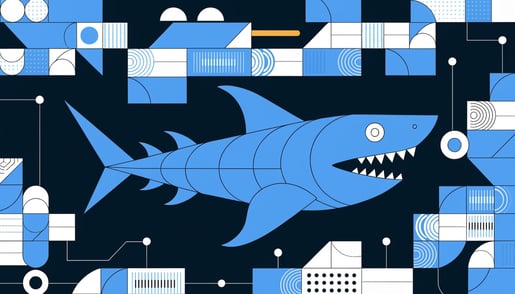 Conceptual image illustrating cybersecurity threats, focusing on malicious notifications targeting Google Gemini users.