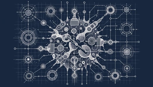 Conceptual cybersecurity image illustrating threat vectors from CVE-2026-42897 in Exchange Server via malicious email.
