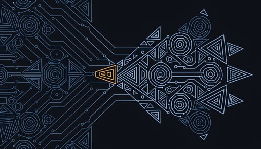 Cybersecurity concept illustrating threat vectors from fake call history apps endangering data protection for millions.