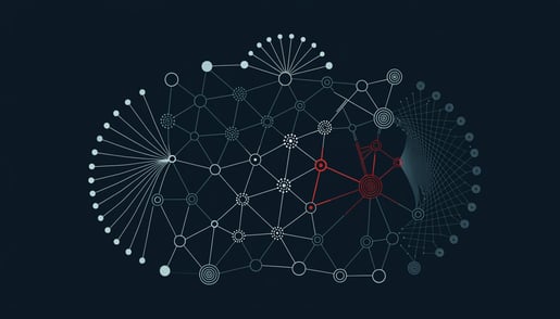 Conceptual image illustrating cybersecurity threats and data protection against MuddyWater DLL side-loading attacks in finance and energy.
