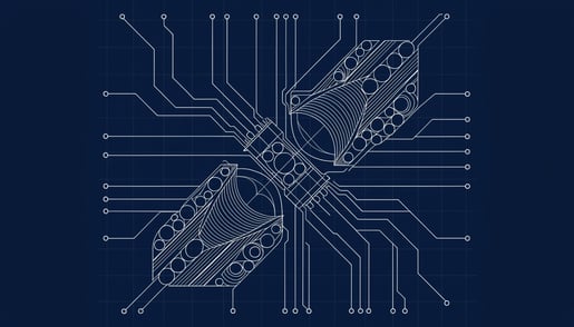 Cybersecurity image illustrating threat vectors targeting AI developers via malicious VS Code extensions for data protection.
