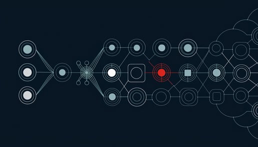 Conceptual image illustrating cybersecurity threats from ConsentFix v3 attacks on Azure, highlighting data protection and OAuth abuse.